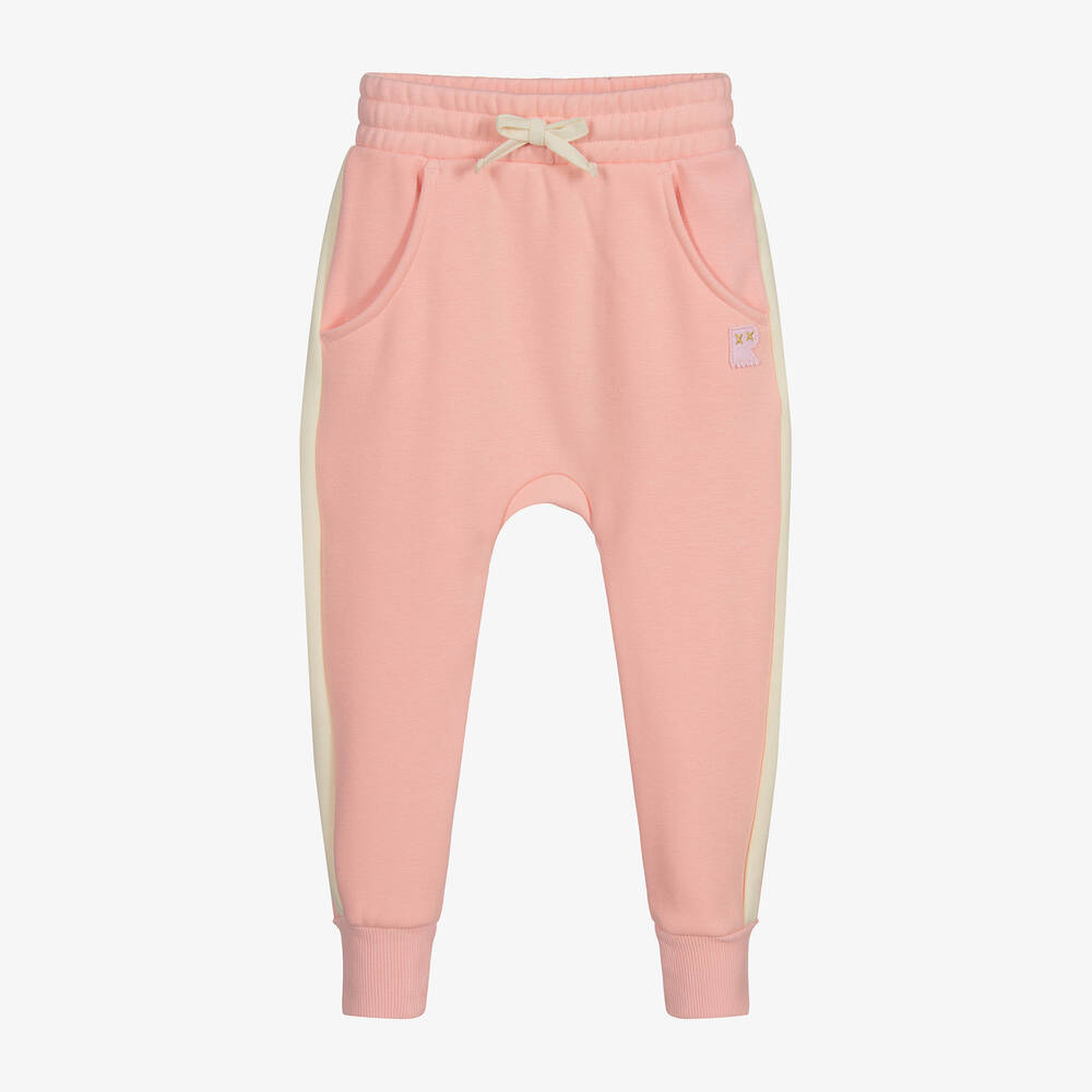 Rock Your Baby-Розово-кремовые джоггеры для девочек | Childrensalon Outlet