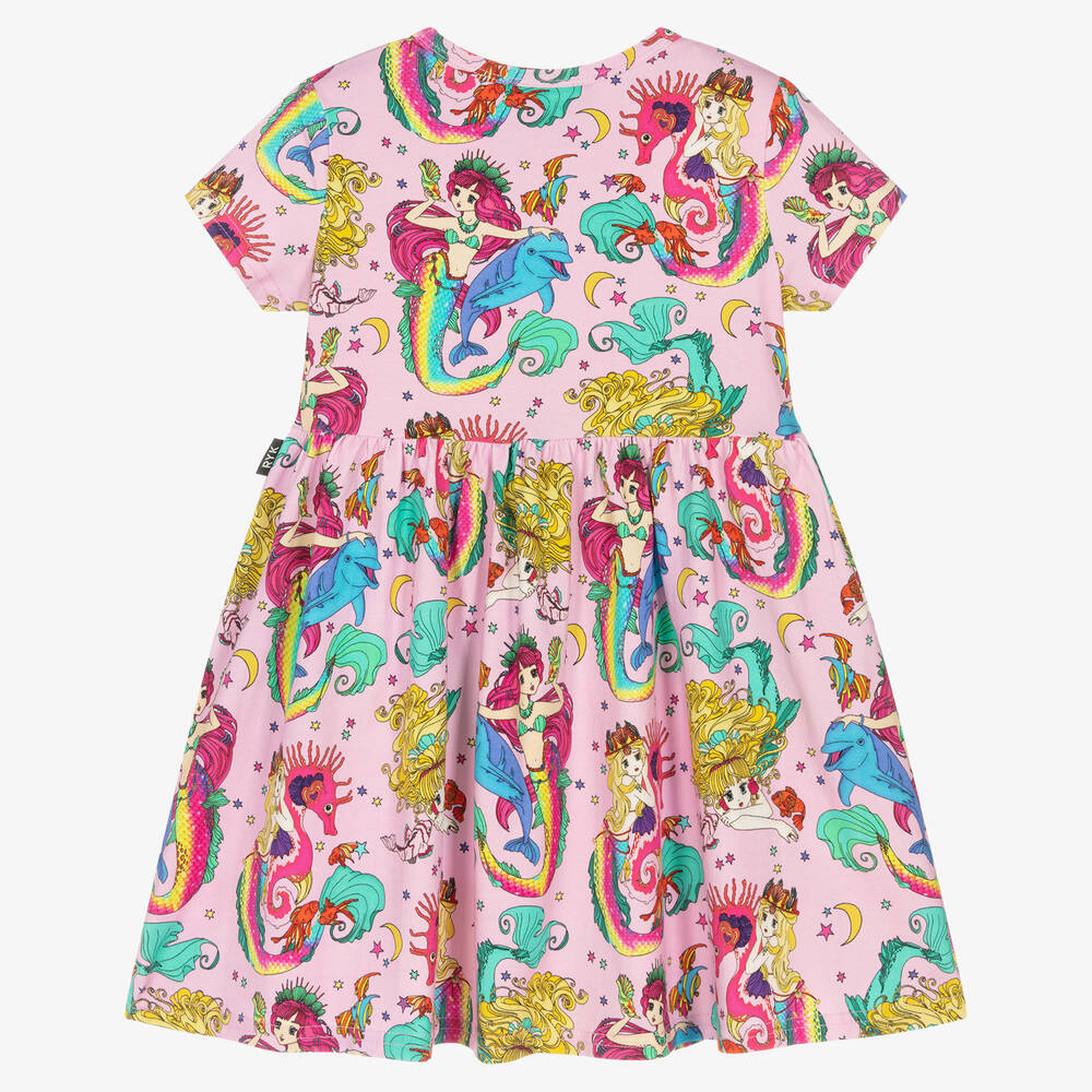 Rock Your Baby-Girls Pink Mermaids Dress | Childrensalon Outlet