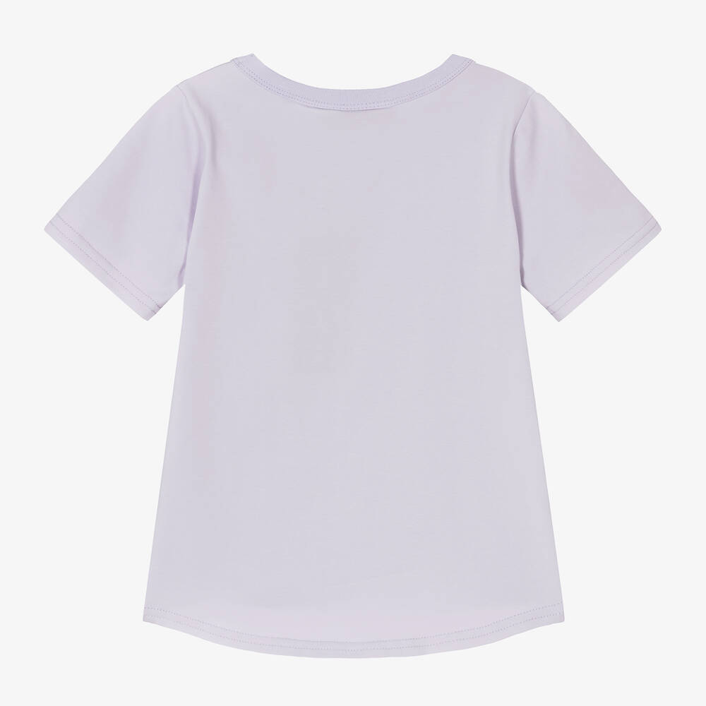 Rock Your Baby-Girls Purple Unicorn Cotton T-Shirt | Childrensalon Outlet