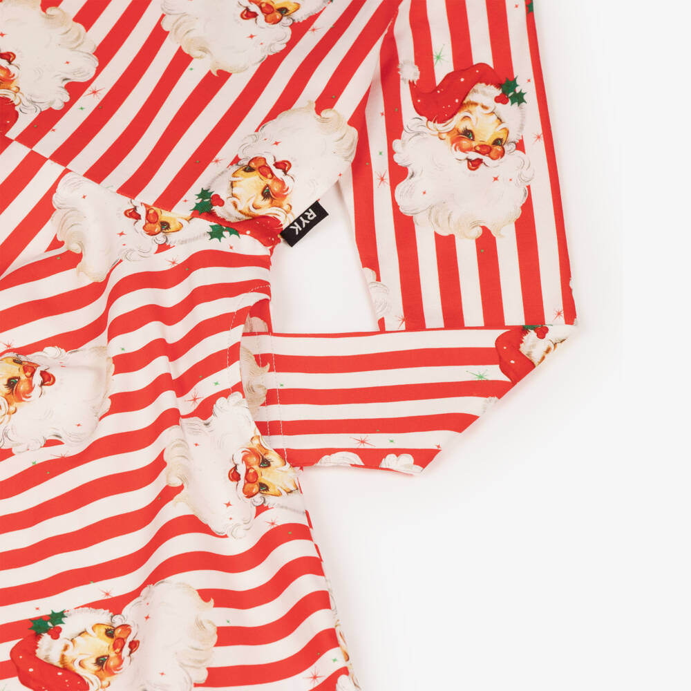 Rock Your Baby-Girls Red & White Stripe Father Christmas Dress | Childrensalon Outlet