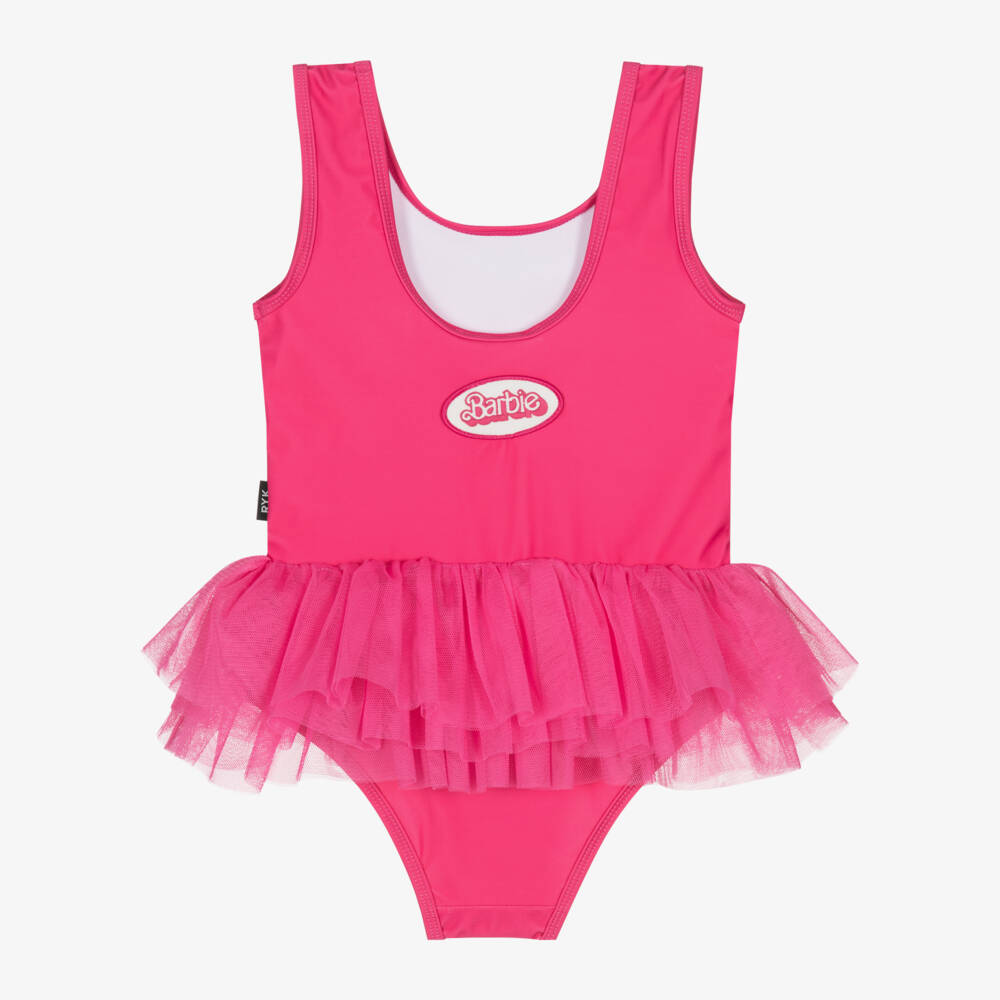 Rock Your Baby-Girls Tulle Pink Swimsuit | Childrensalon Outlet