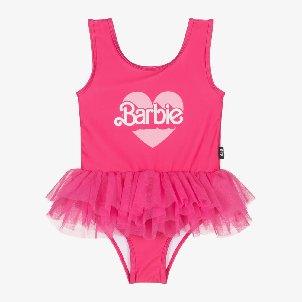 Rock Your Baby-Girls Tulle Pink Swimsuit | Childrensalon Outlet