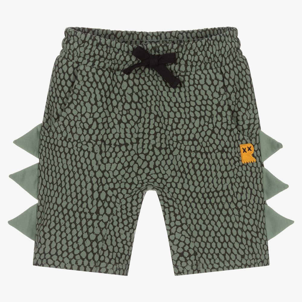 Rock Your Baby - Short vert Écailles Dino | Childrensalon