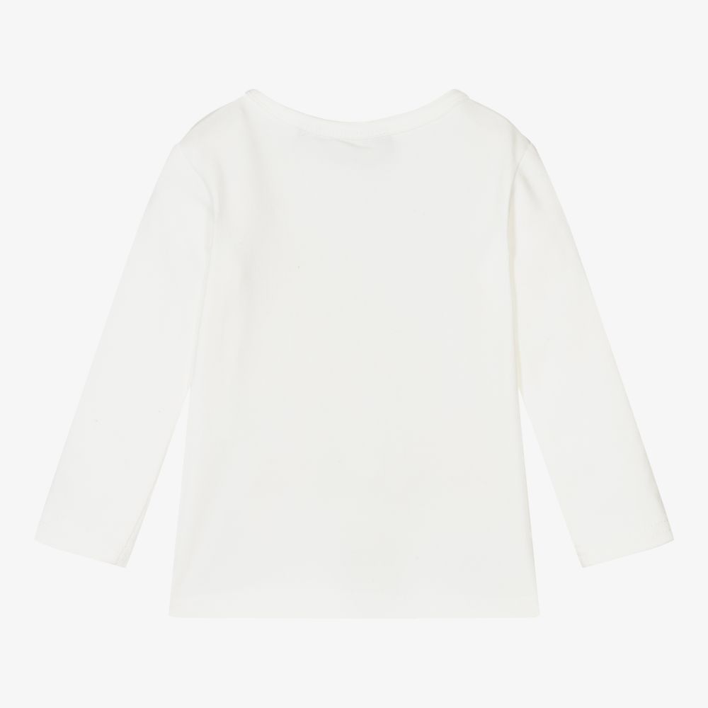 Rock Your Baby-توب قطن جيرسي لون عاجي للمواليد | Childrensalon Outlet