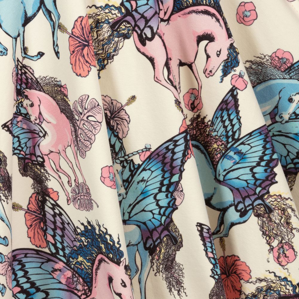 Rock Your Baby-Ivory Cotton Alicorn Dress | Childrensalon Outlet