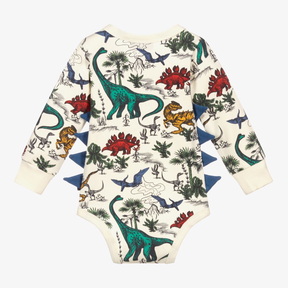 Rock Your Baby-أوفرول بادي قطن جيرسي لون عاجي للأطفال | Childrensalon Outlet