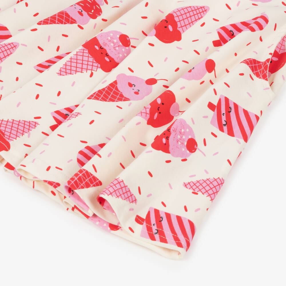 Rock Your Baby-Ivory Ice Cream Print Dress | Childrensalon Outlet