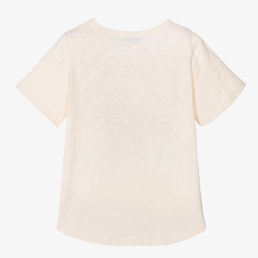Rock Your Baby-Ivory Surf Day Cotton T-Shirt | Childrensalon Outlet