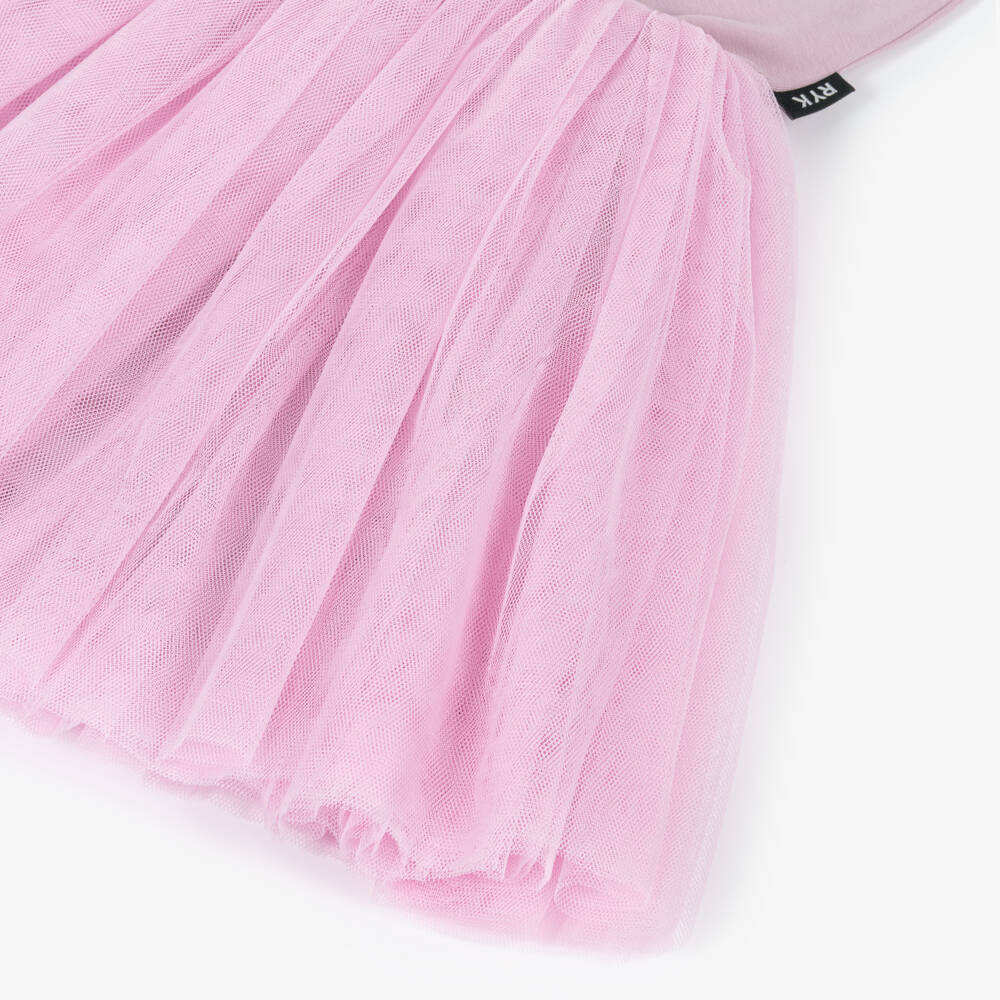 Rock Your Baby-Lilac Unicorn Ls Dress | Childrensalon Outlet