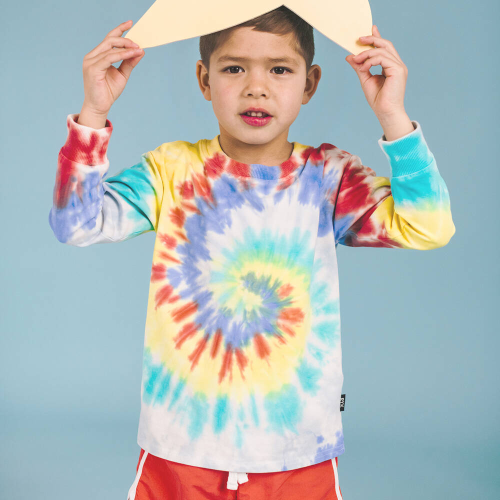 Rock Your Baby-Multi Tie Dye Sweatshirt | Childrensalon Outlet