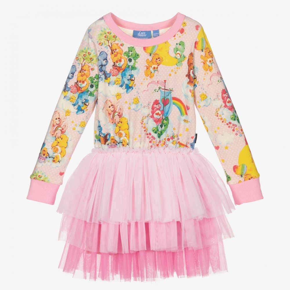 Rock Your Baby - Розовое платье из тюля с медвежатами | Childrensalon