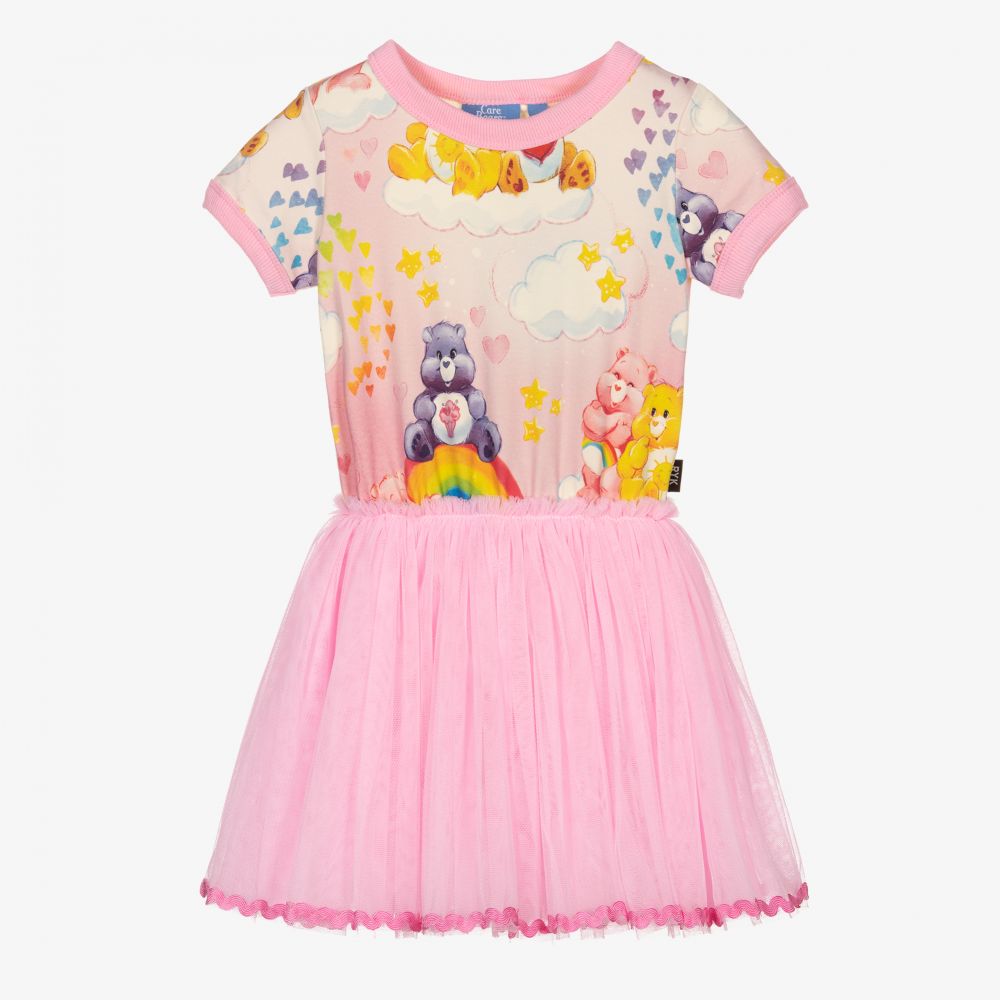 Rock Your Baby - Pink Care Bears Tulle Dress | Childrensalon