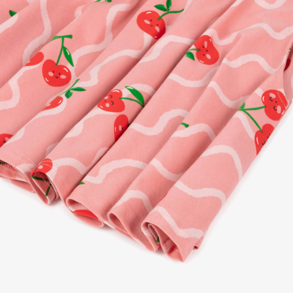 Rock Your Baby-Pink Cherry Print Dress | Childrensalon Outlet