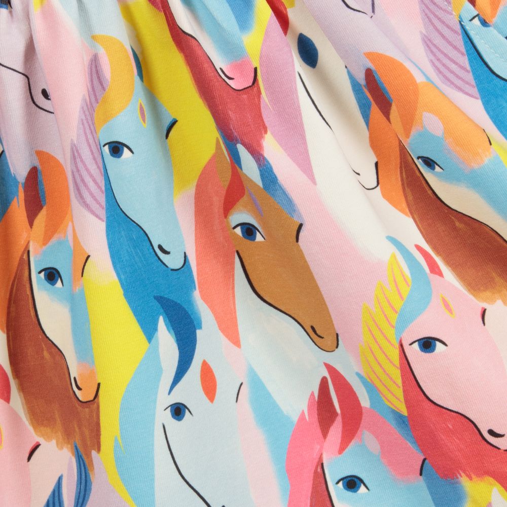 Rock Your Baby-Pink Cotton Horse Dress | Childrensalon Outlet