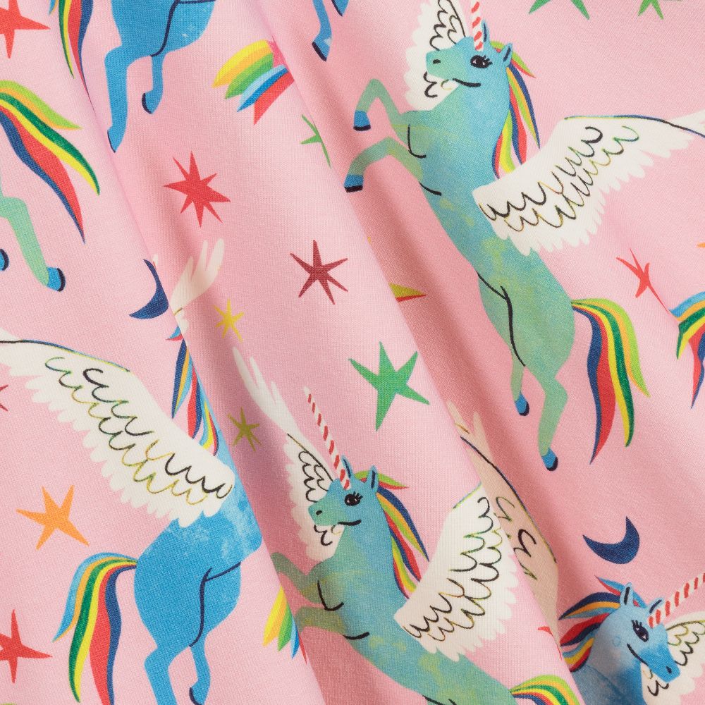 Rock Your Baby-فستان قطن جيرسي لون .زهري | Childrensalon Outlet