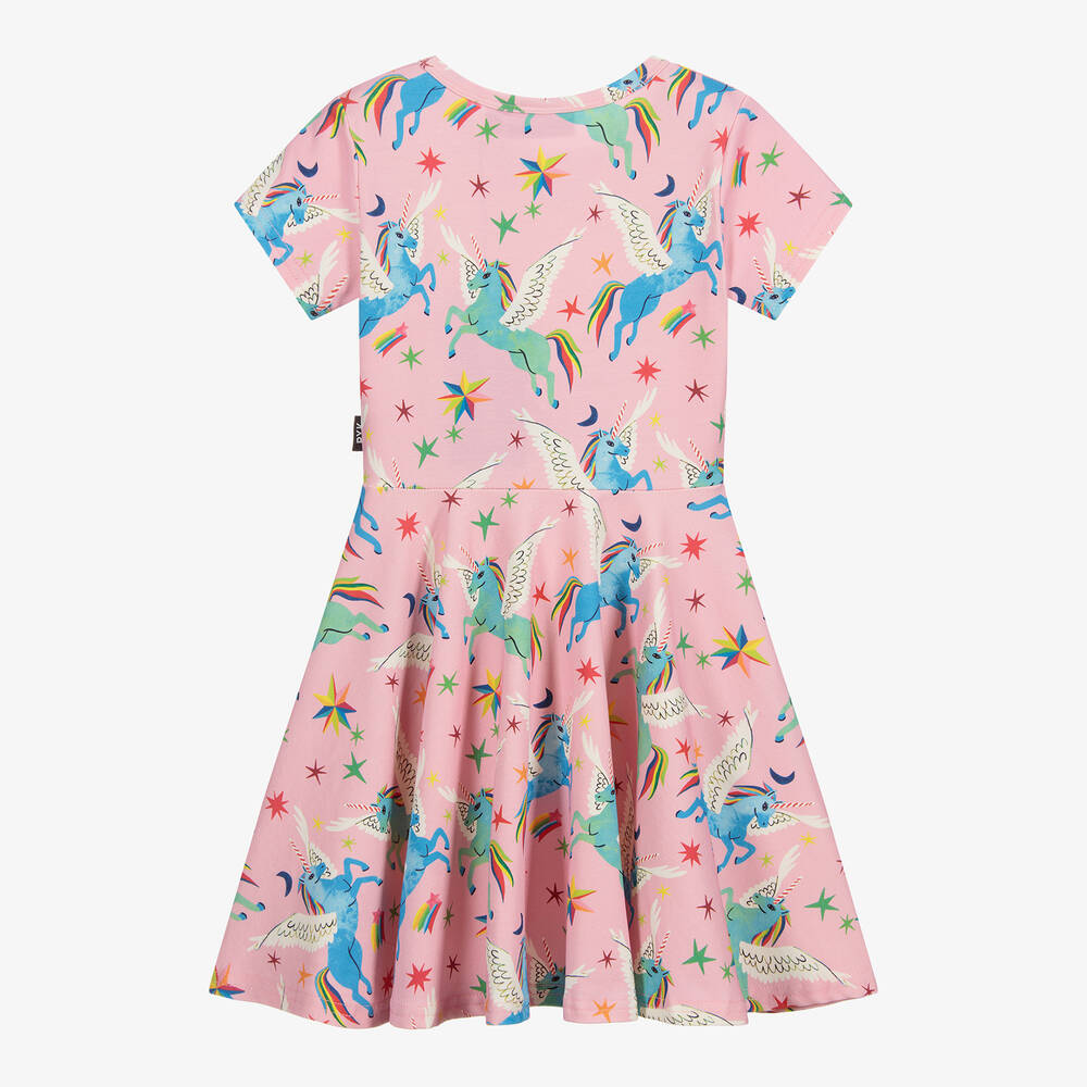 Rock Your Baby-فستان قطن جيرسي لون .زهري | Childrensalon Outlet