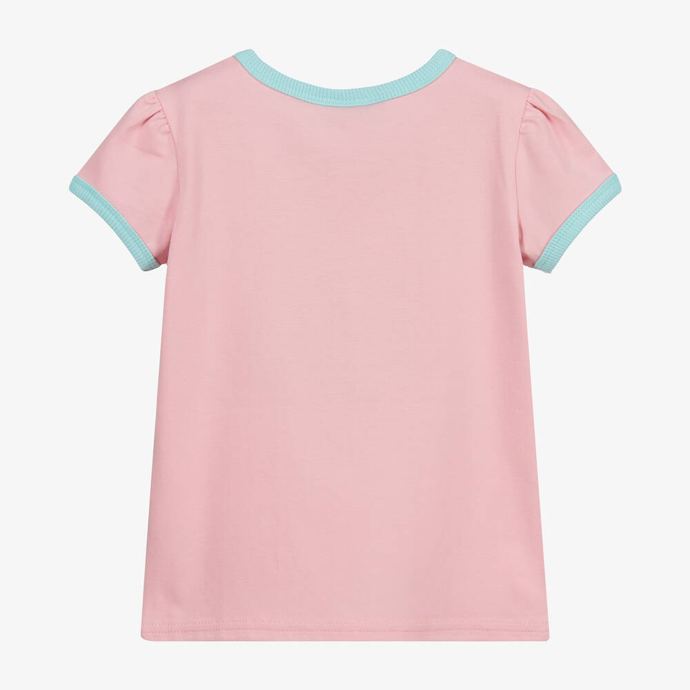 Rock Your Baby-Розовая хлопковая футболка с принтом Pegasus | Childrensalon Outlet