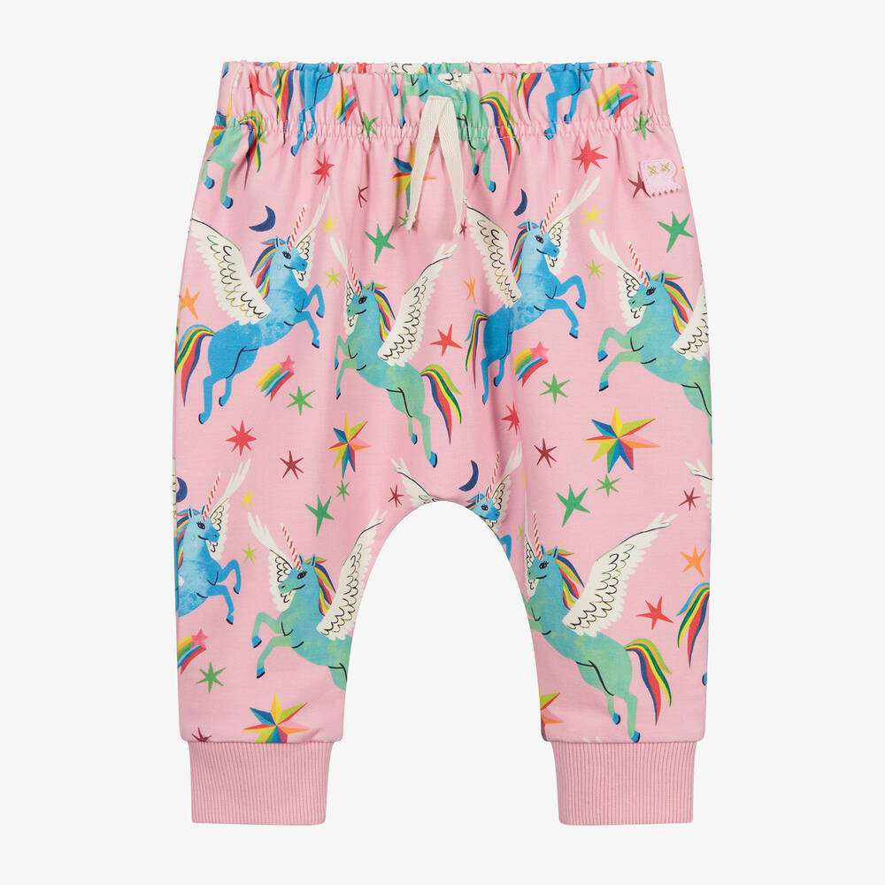 Rock Your Baby - Pink Pegasus Baby Joggers | Childrensalon