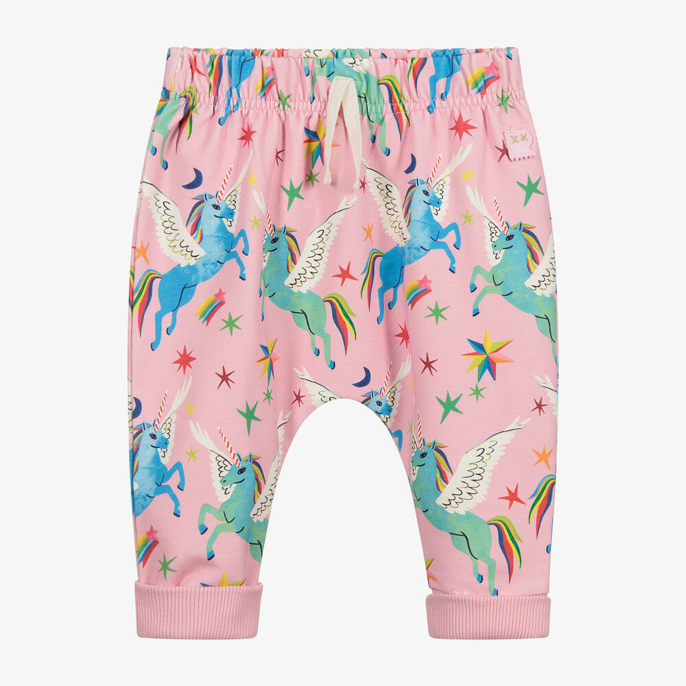 Rock Your Baby-Розовые джоггеры с Пегасами для малышей | Childrensalon Outlet