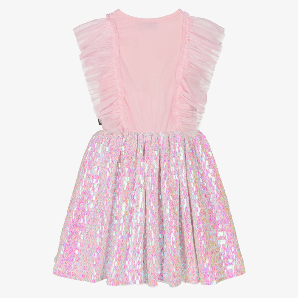 Rock Your Baby-Pink Sequin Dress | Childrensalon Outlet