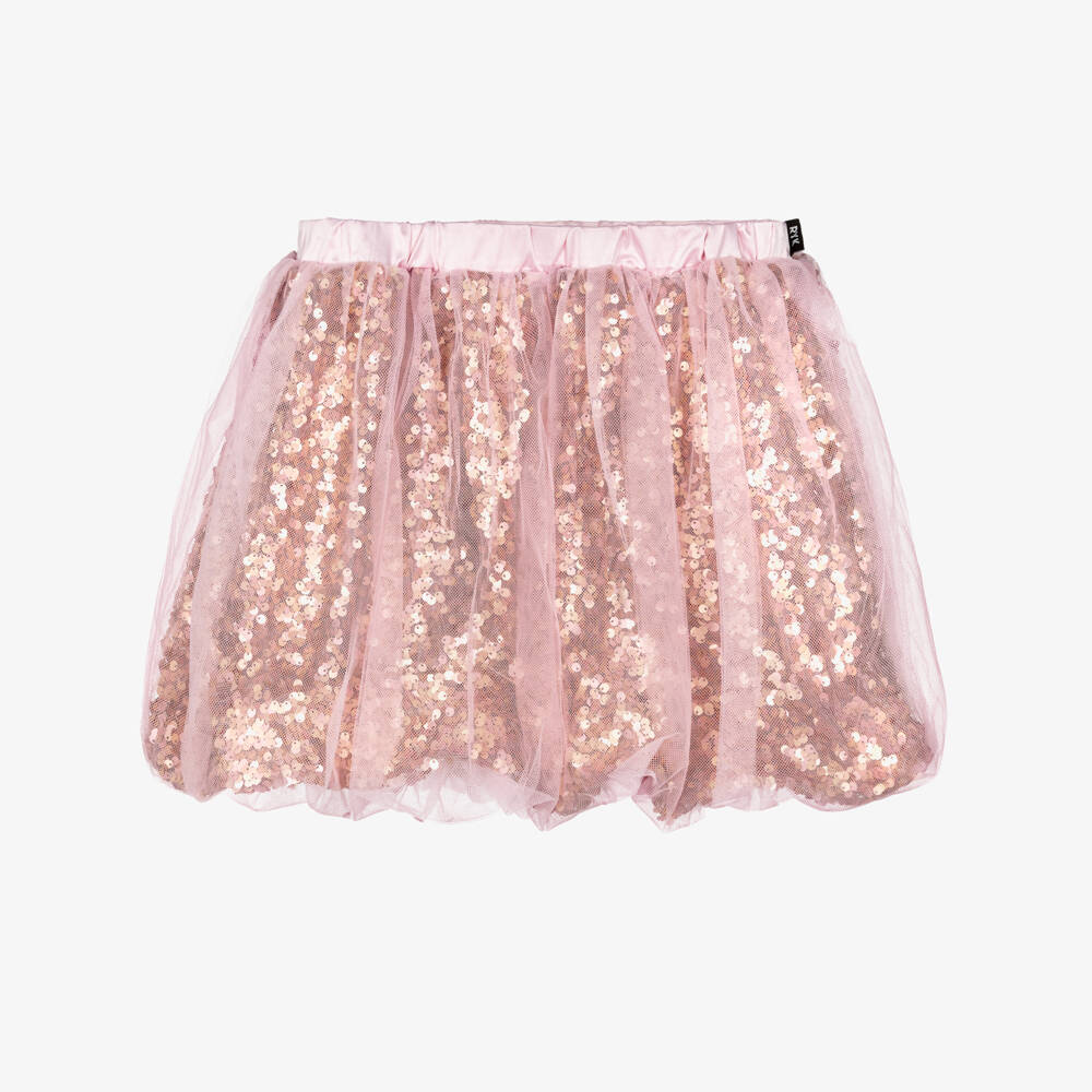 Rock Your Baby-Pink Sequin Skirt | Childrensalon Outlet
