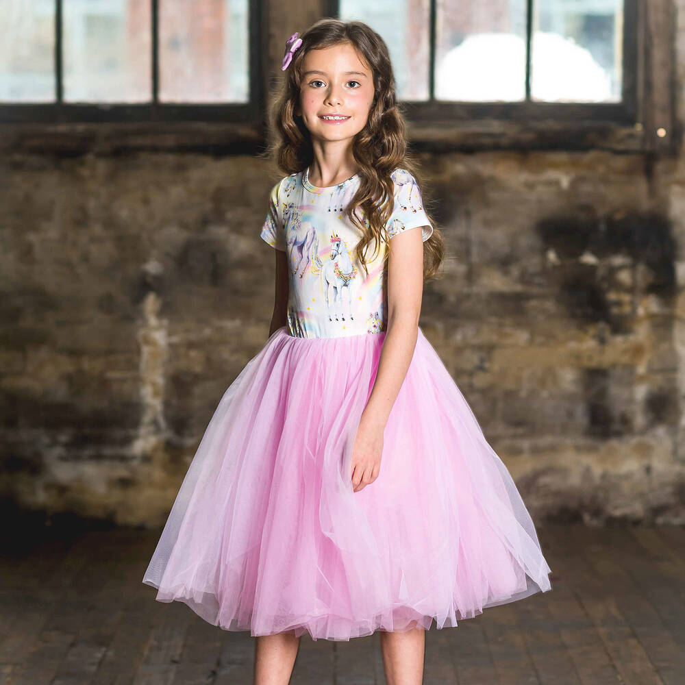 Sorbet girl top dress