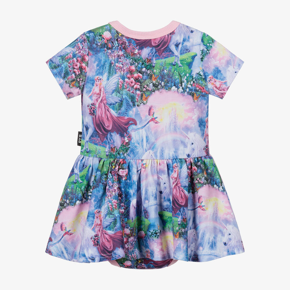 Rock Your Baby-Purple Cotton Fairy Baby Dress | Childrensalon Outlet