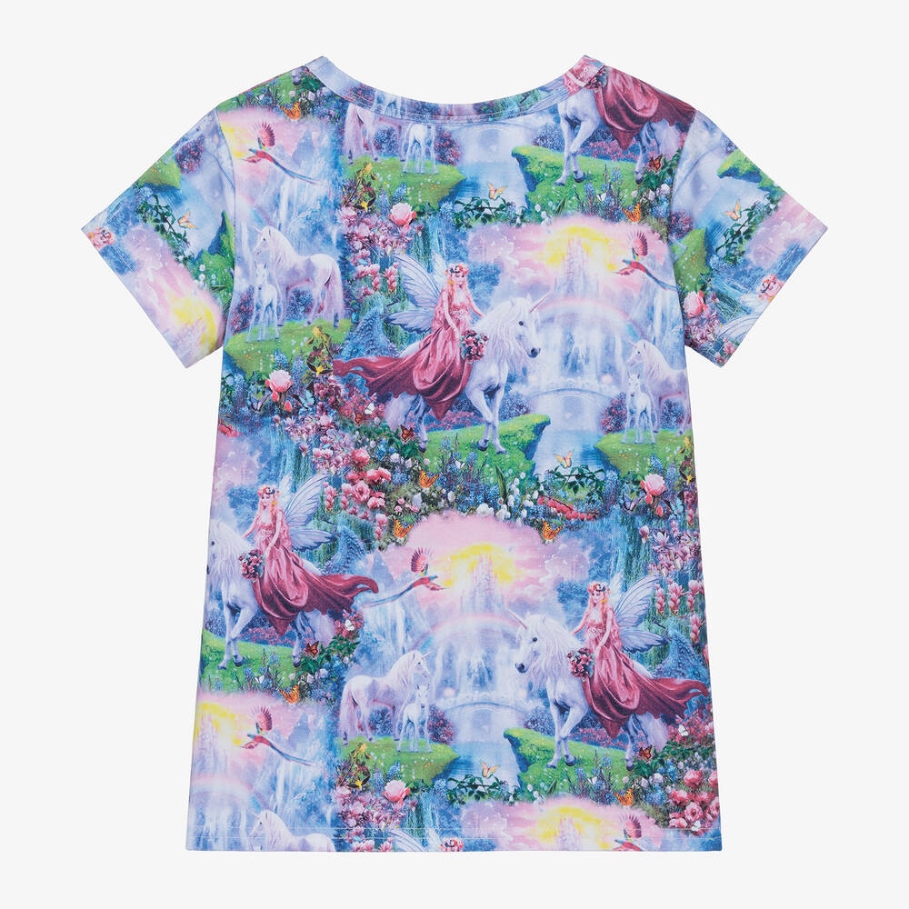 Rock Your Baby-تيشيرت قطن جيرسي لون بنفسجي بطبعة ملونة | Childrensalon Outlet