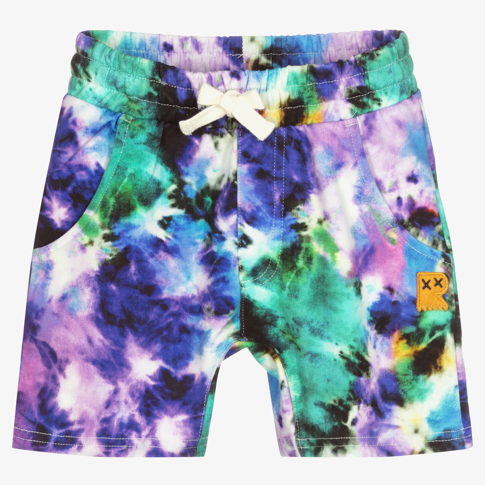 Rock Your Baby - Short violet tie & dye Festival | Childrensalon