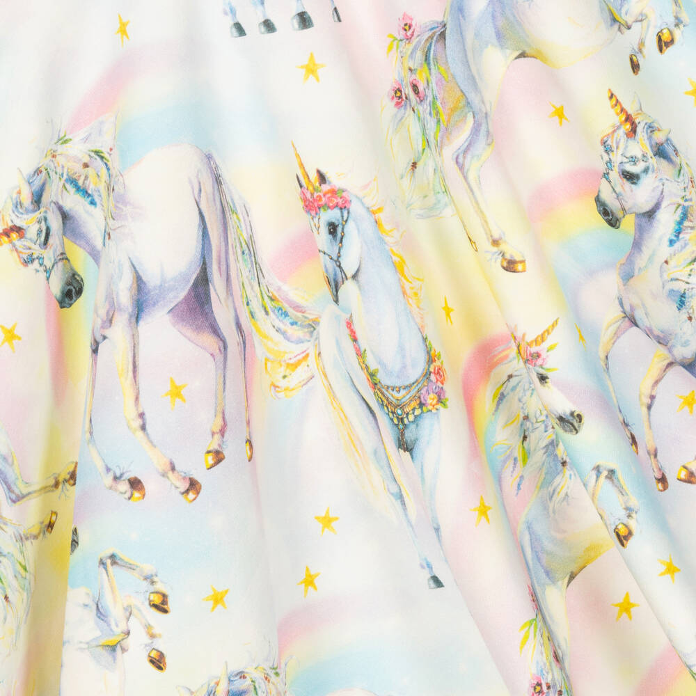 Rock Your Baby-Sorbet Unicorn Cotton Dress | Childrensalon Outlet