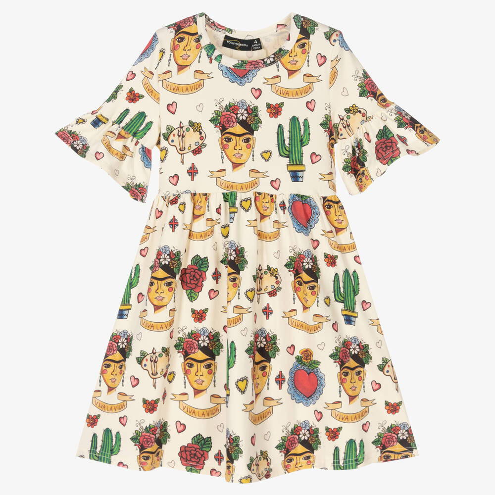 Rock Your Baby - Viva La Vida Cotton Dress | Childrensalon