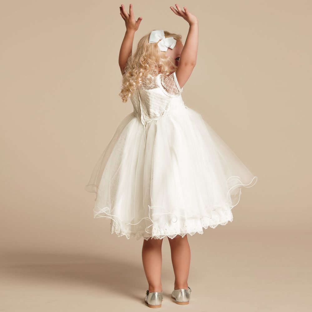 Ivory dress baby girl clearance