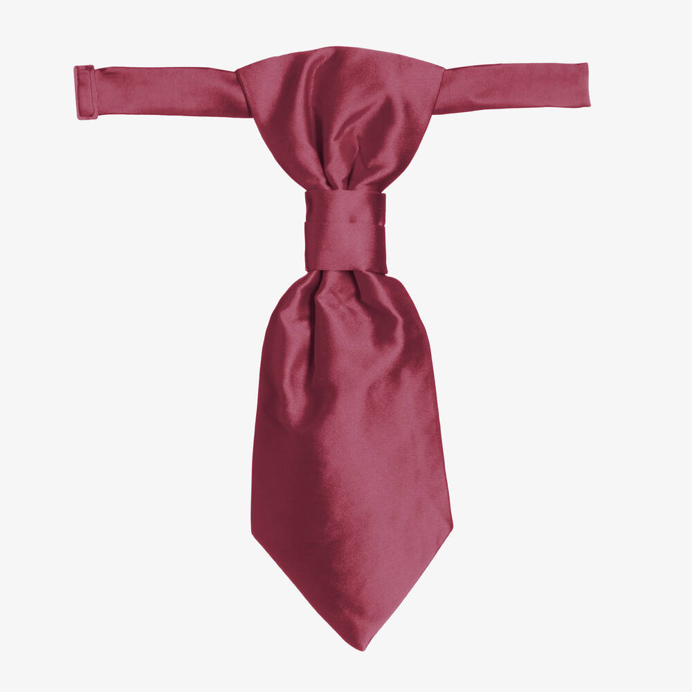 Romano Vianni-Boys Burgundy Waistcoat & Adjustable Tie Set | Childrensalon Outlet