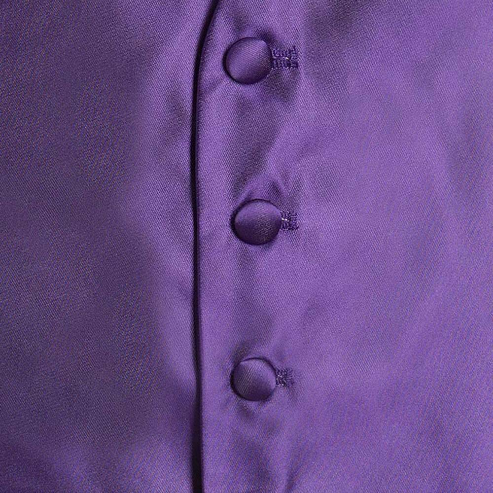 Romano Vianni-Boys Dark Purple Waistcoat & Adjustable Tie Set | Childrensalon Outlet