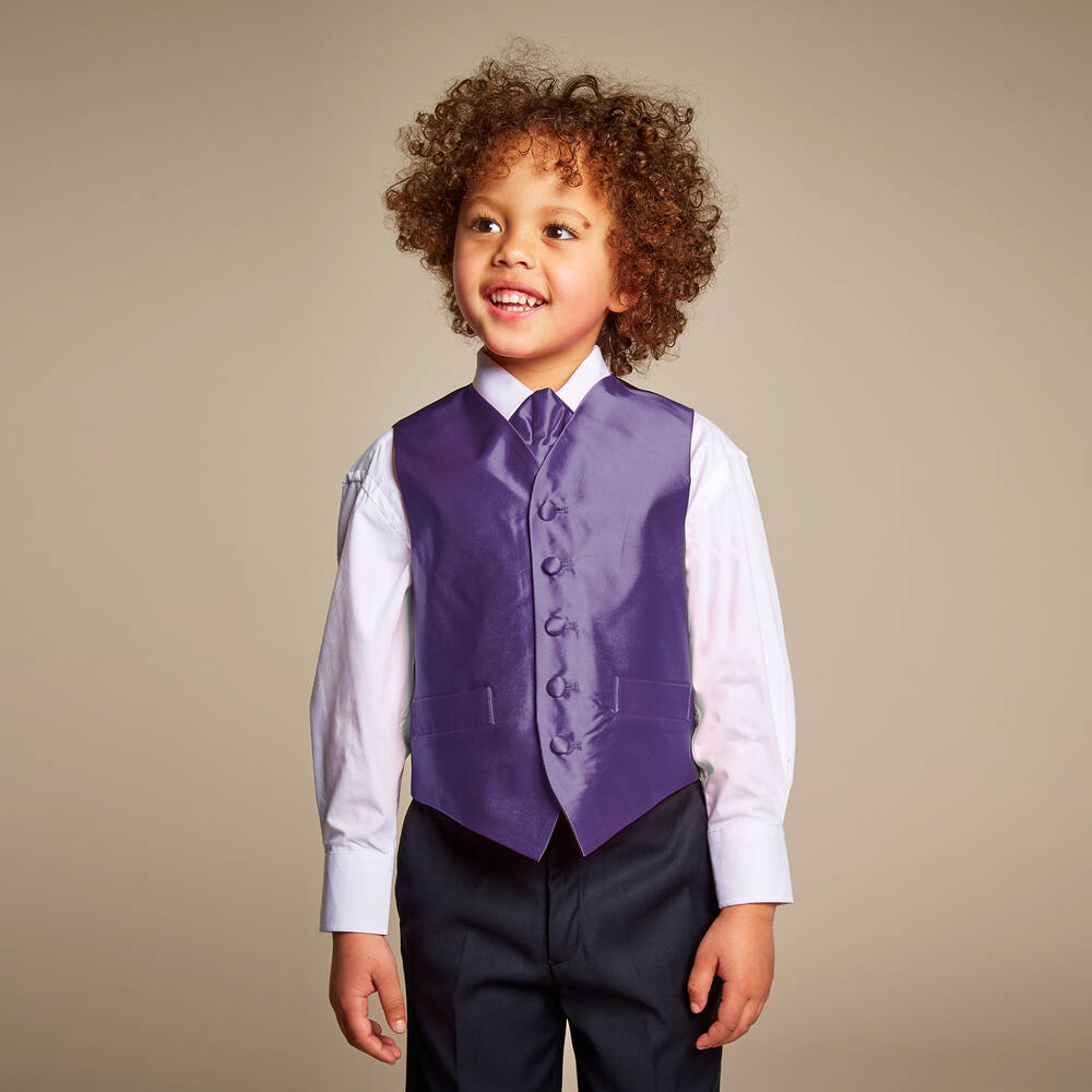 Dark purple waistcoat online