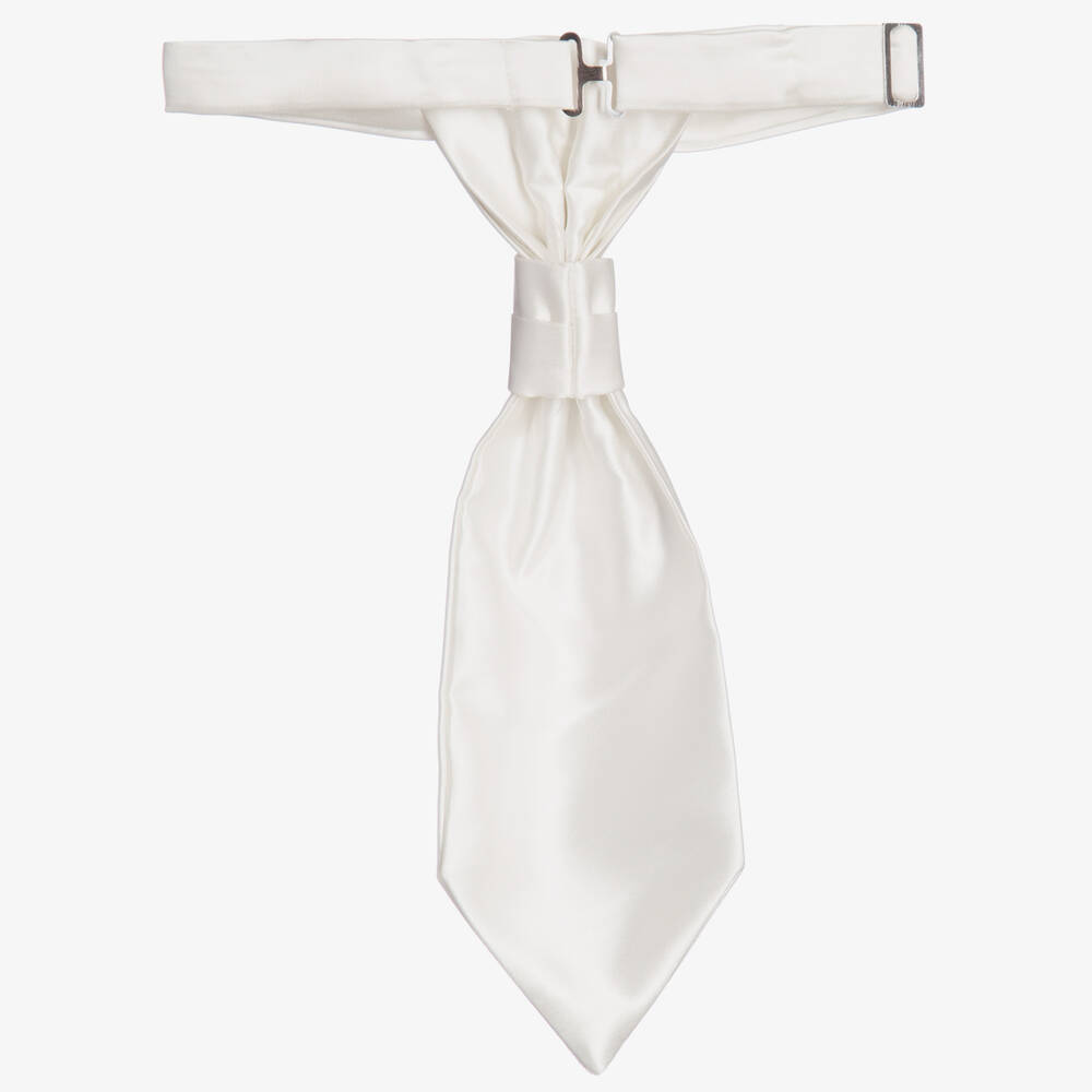 Roma e Toska Вианни-Boys Ivory Waistcoat & Adjustable Tie Set | Childrensalon Outlet