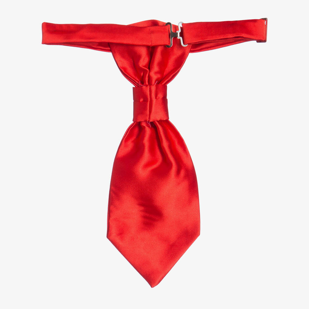 Romano Vianni-Boys Red Waistcoat & Adjustable Tie Set | Childrensalon Outlet