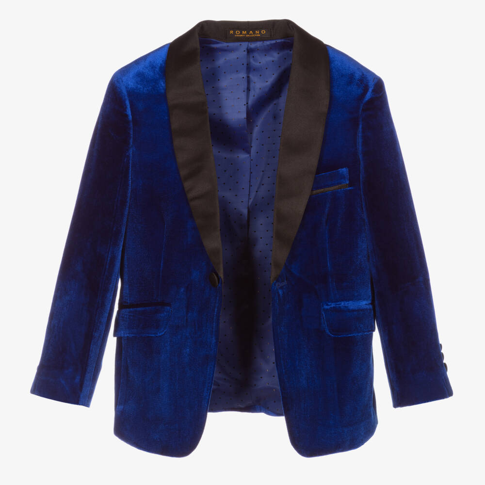 Roma e Toska-Вечерний бархатный костюм для мальчиков | Childrensalon Outlet