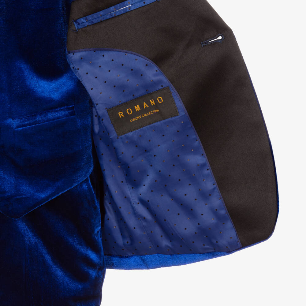 Roma e Toska-Вечерний бархатный костюм для мальчиков | Childrensalon Outlet