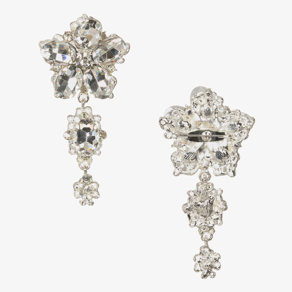 Romano-Girls Gold Jacquard Dress Set | Childrensalon Outlet