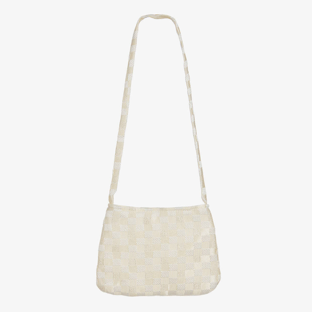 Romano Princess-Girls Ivory Jewelled Dress & Bag  | Childrensalon Outlet