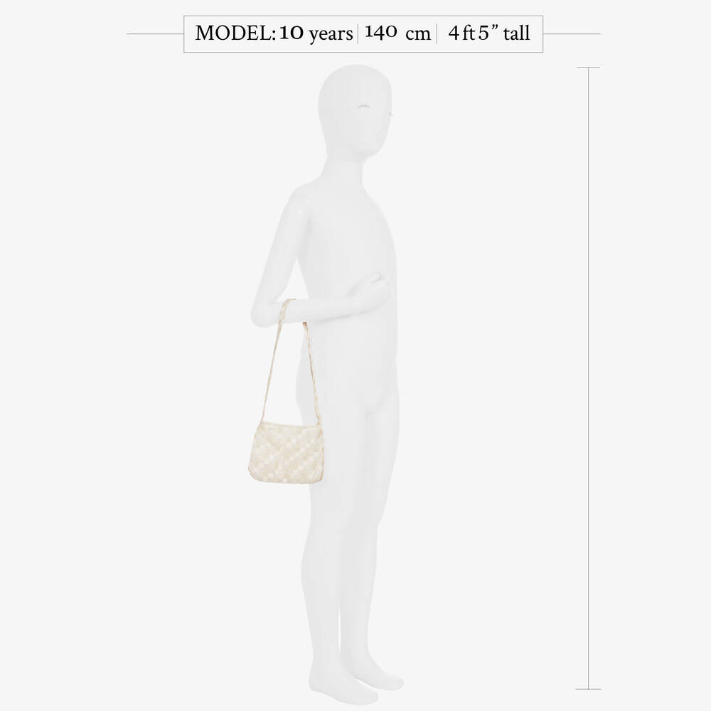 Romano Princess-Girls Ivory Jewelled Dress & Bag  | Childrensalon Outlet