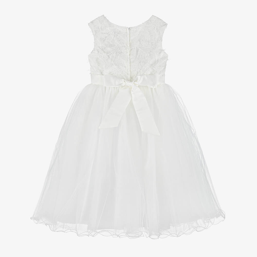 Romano-Girls Ivory Tulle Dress Set | Childrensalon Outlet