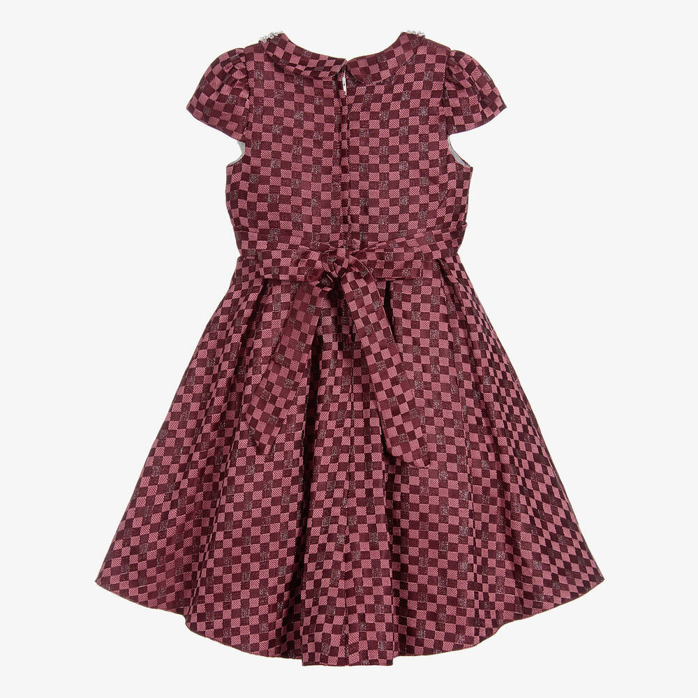 Romano Princess-فستان جاكارد مزين بديامنتي - قطعتين | Childrensalon Outlet