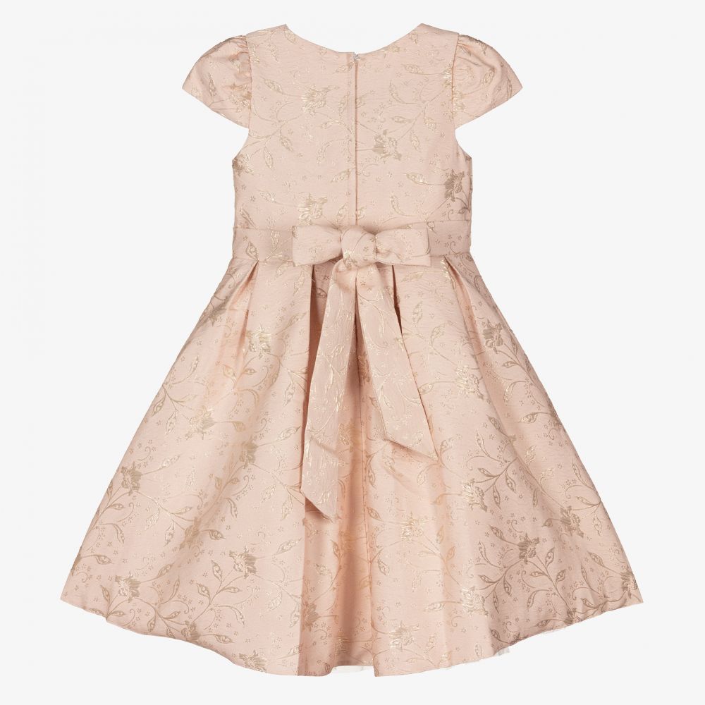 Roma e Toska Принцесса-Розовое жаккардовое платье для девочек | Childrensalon Outlet