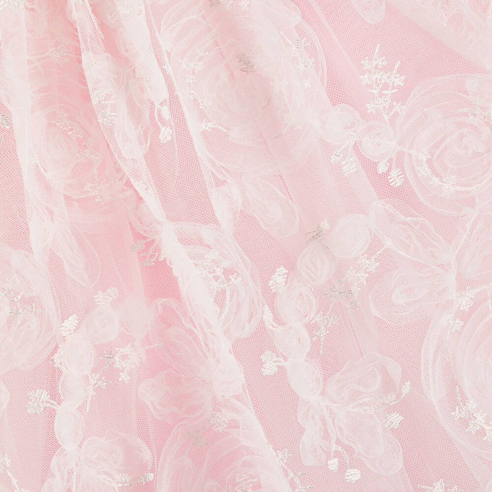 Romano-فستان دانتيل لون زهري | Childrensalon Outlet