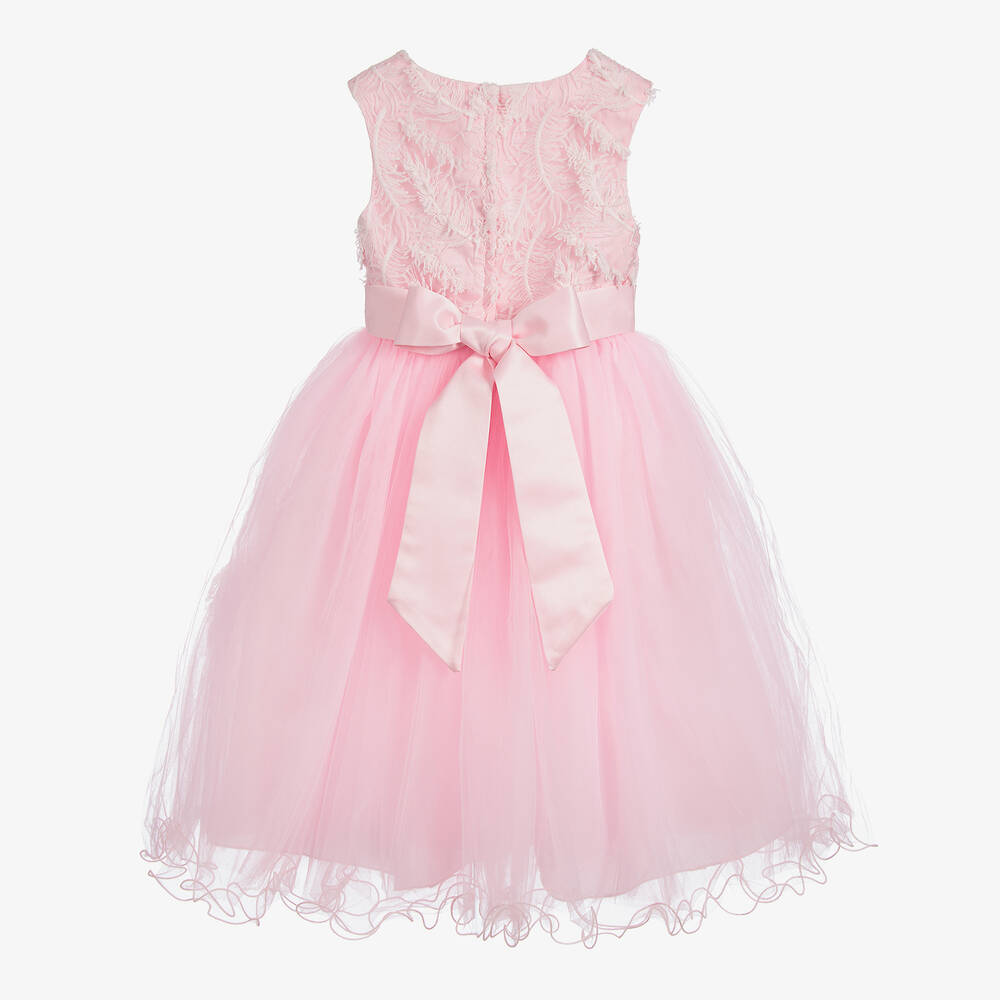 Romano-Girls Pink Tulle Dress Set | Childrensalon Outlet
