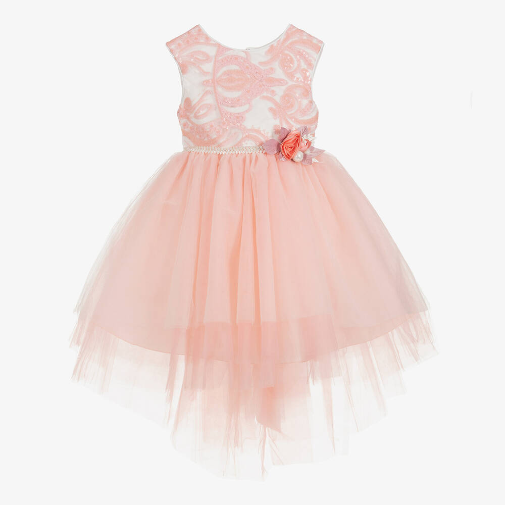 Romano Princess - Pink Tulle & Sequins Dress | Childrensalon