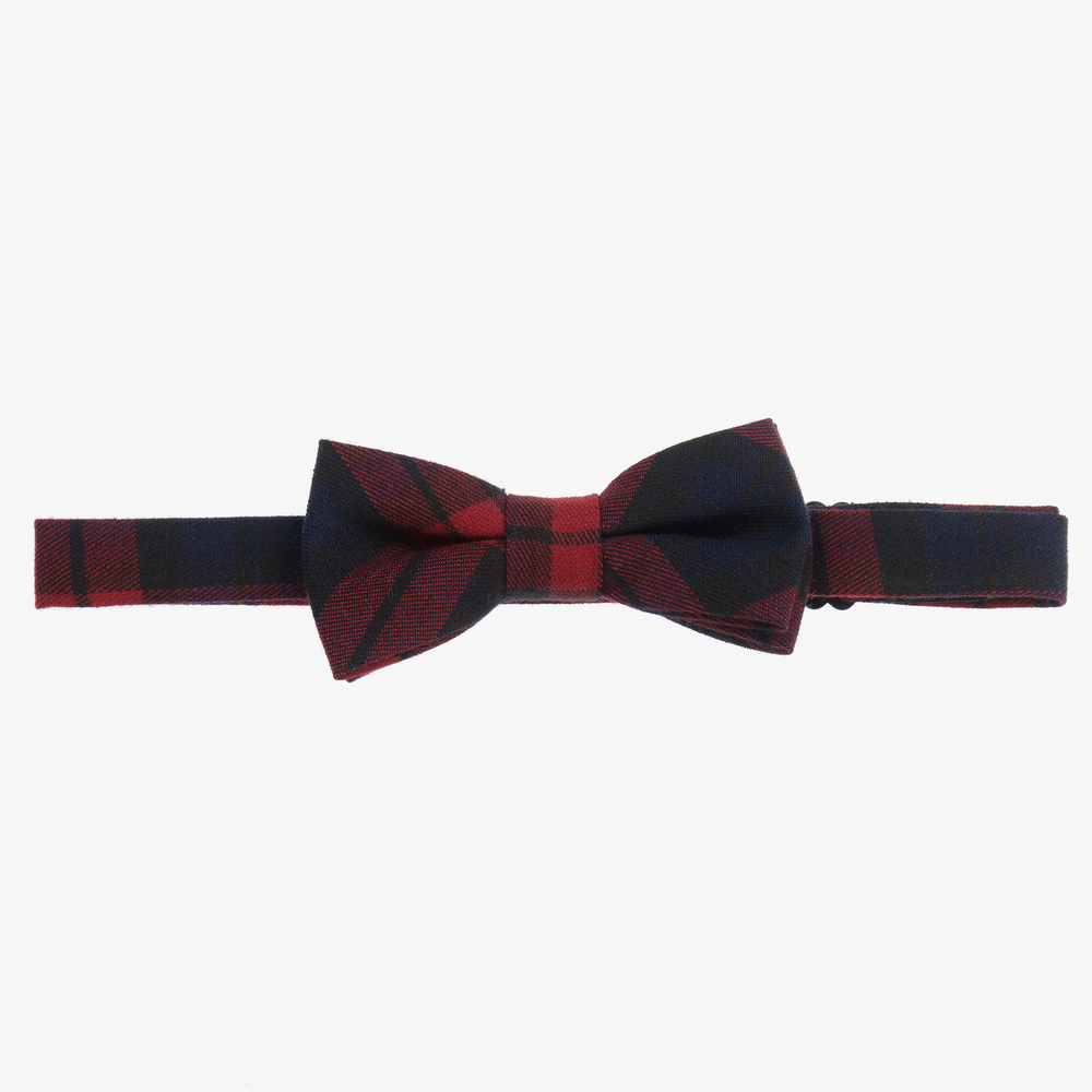 Romano - Красно-синий галстук-бабочка (10 см) | Childrensalon