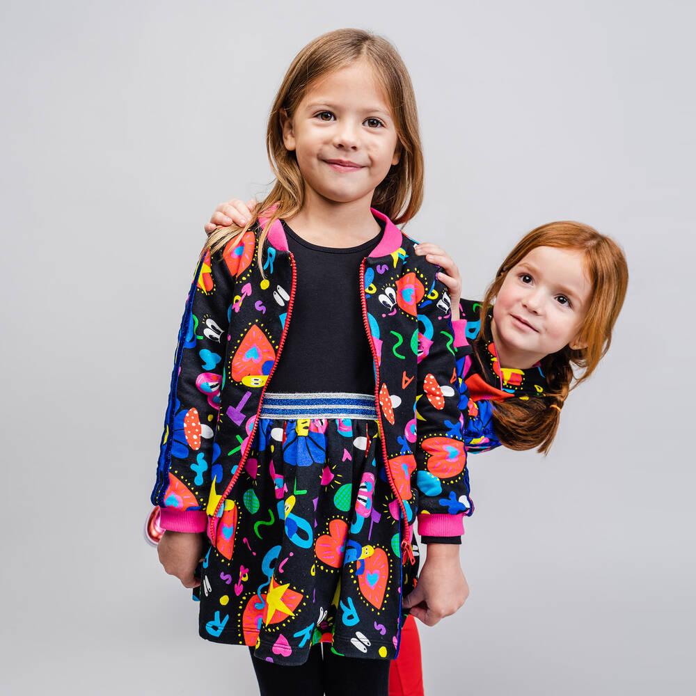 Rosalita Señoritas-Girls Black Cotton Skirt | Childrensalon Outlet